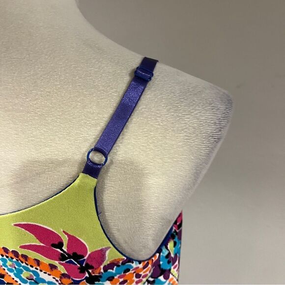 Maurice’s Vibrant Blue Paisley print Maxi Dress with straps - Picture 7 of 13